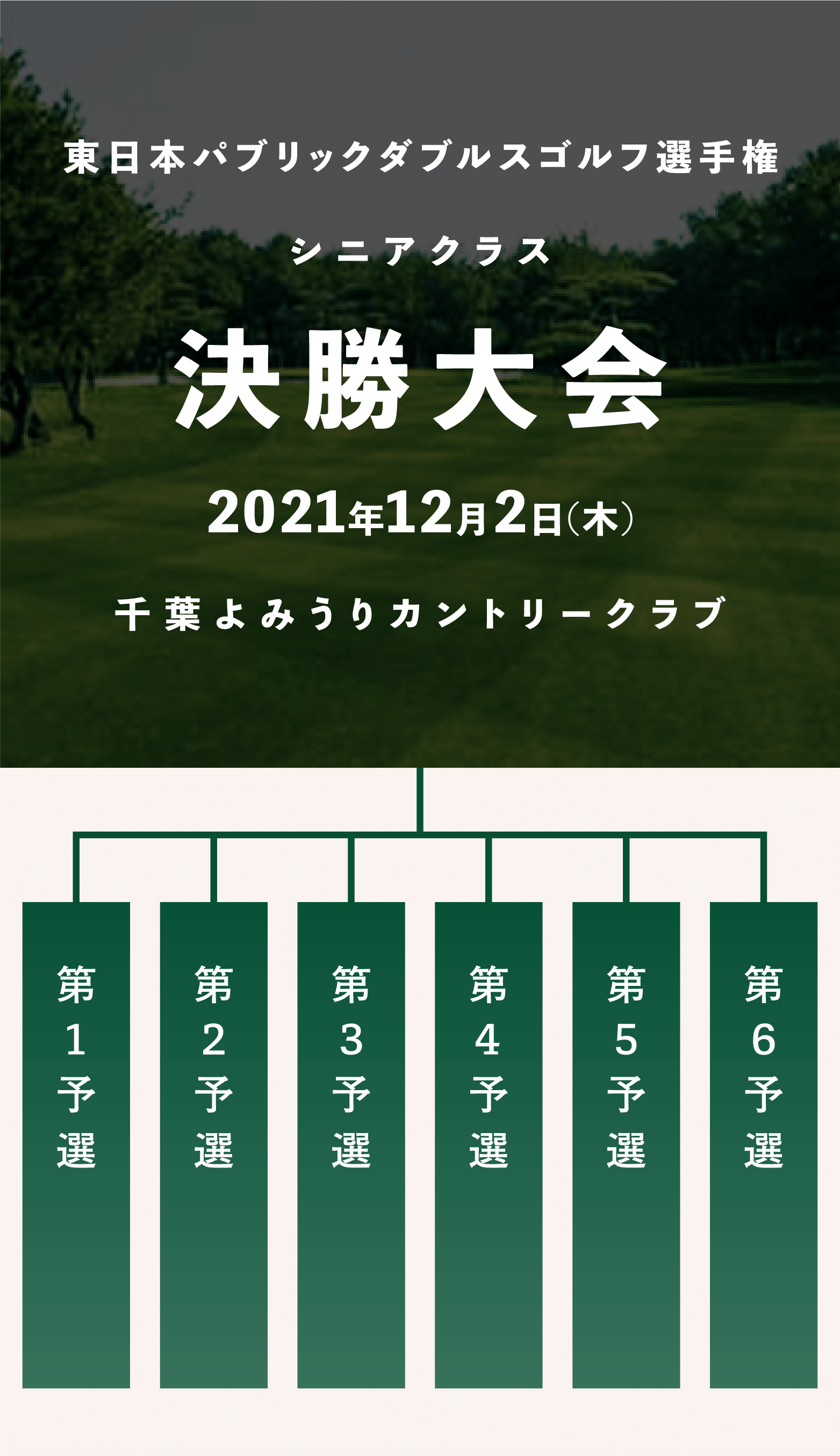 21年度東日本パブリックダブルスゴルフ選手権